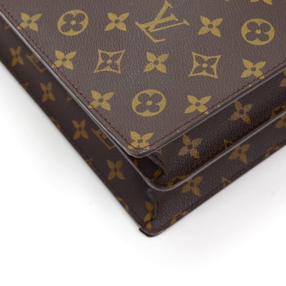 Louis Vuitton Serviette Conseiller Monogram Canvas Briefcase Hand Bag 3