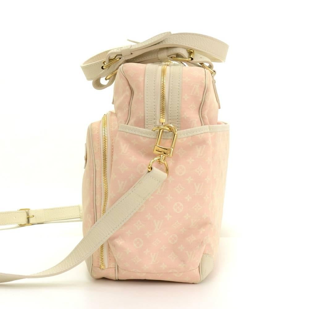 pink louis vuitton diaper bag
