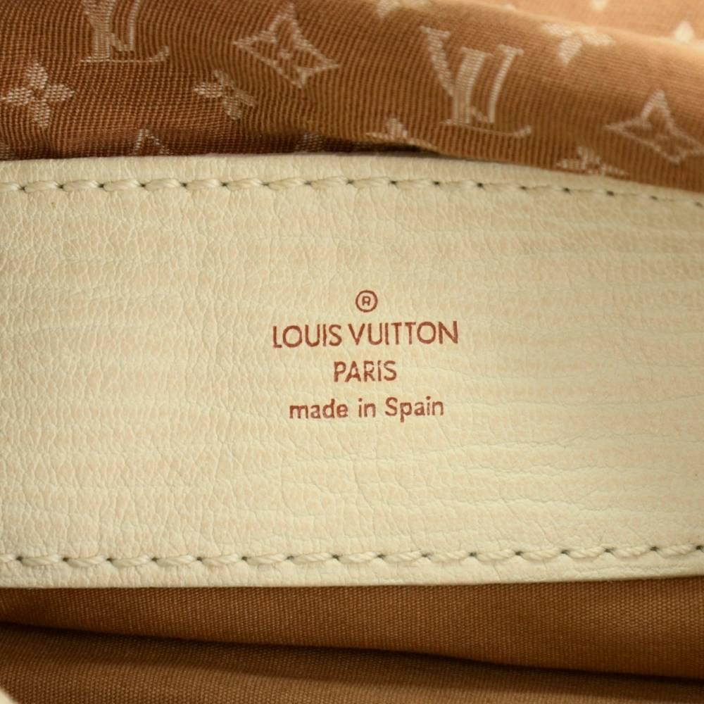Louis Vuitton Initiales Amman Camel Brown Mini Lin Monogram Canvas Bag 3