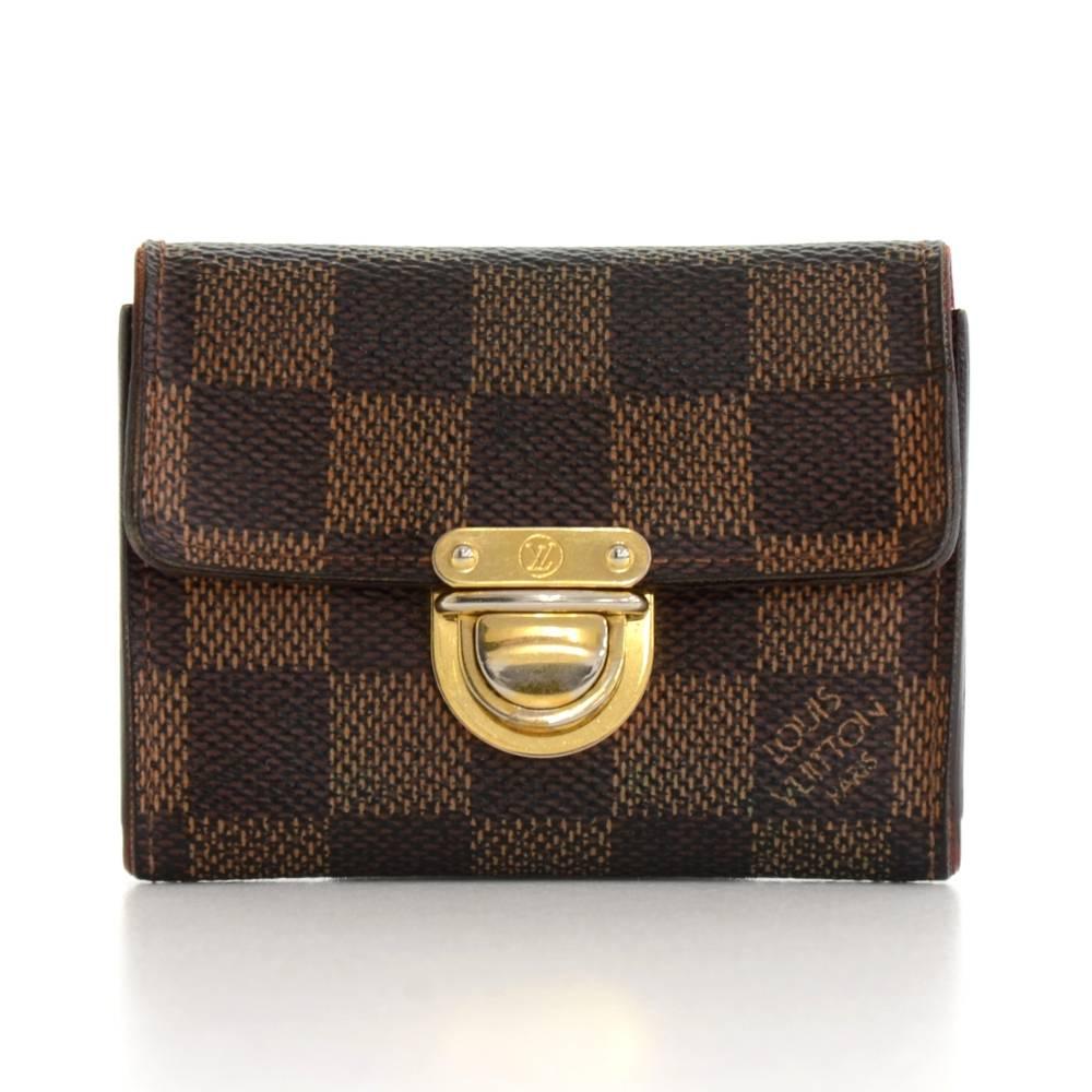 Louis Vuitton Porte-Monnaie Koala Ebene Damier Canvas Coin Case