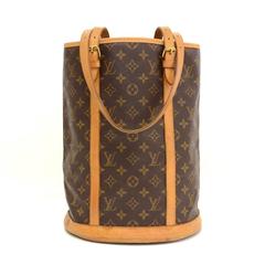 Louis Vuitton Bucket GM Monogram Canvas Shoulder Bag