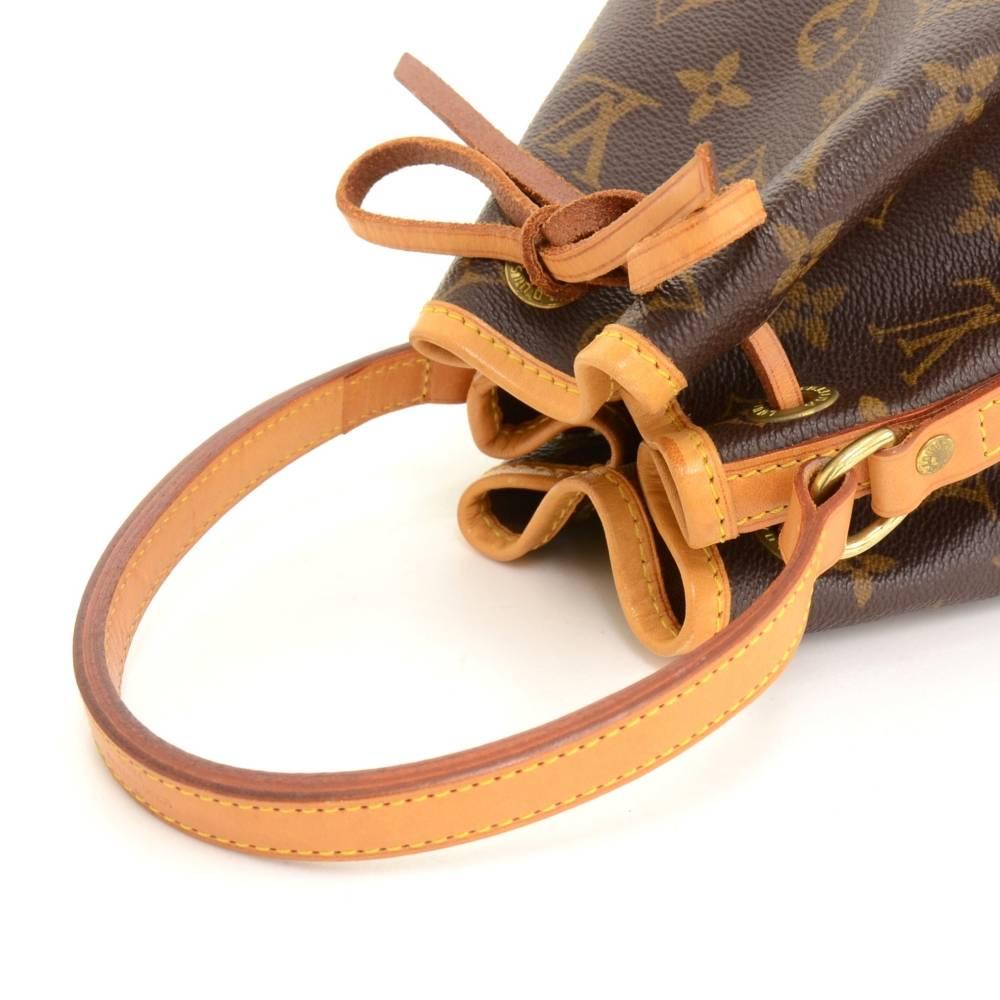 Women's Louis Vuitton Mini Noe Monogram Canvas Hand Bag