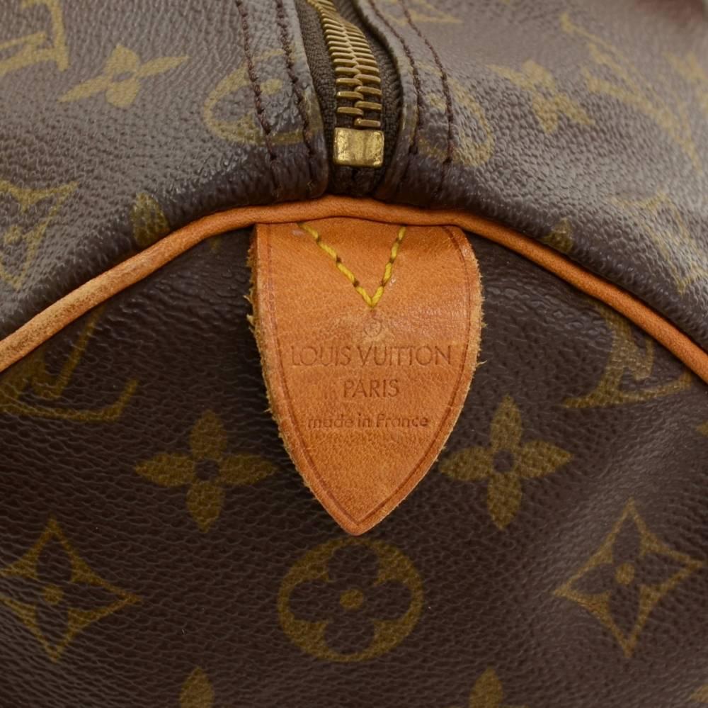 Vintage Louis Vuitton Speedy 35 Monogram Canvas City Hand Bag 3