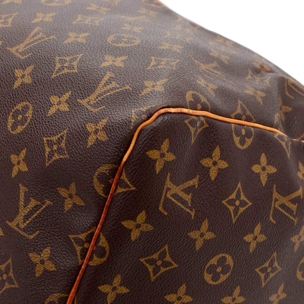 Louis Vuitton Keepall 55 Monogram Canvas Duffle Travel Bag 2