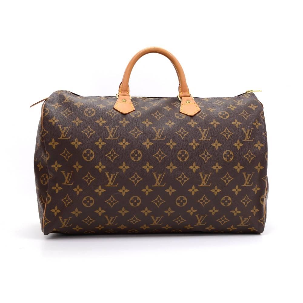 Louis Vuitton Speedy 40 Monogram Canvas Hand Bag