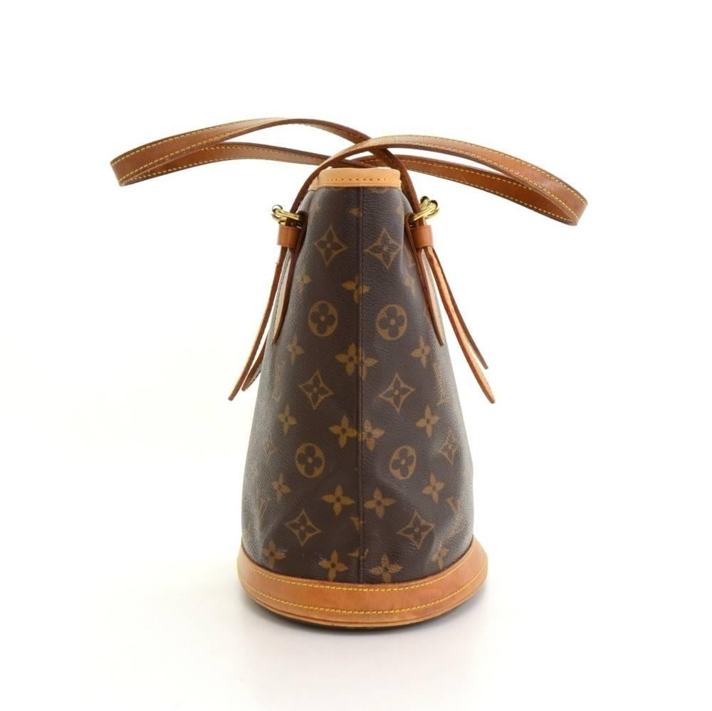 Louis Vuitton Bucket PM Monogram Canvas Shoulder Bag In Good Condition In Fukuoka, Kyushu