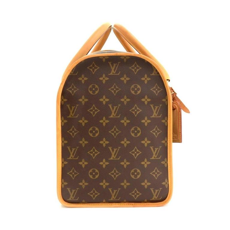 Louis Vuitton // Brown Monogram Sac Chien 40 Pet Carrier Bag – VSP