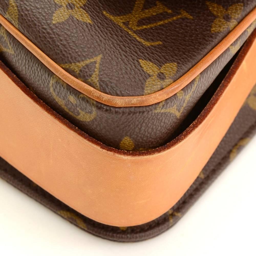Louis Vuitton Cartouchiere MM Monogram Canvas Shoulder Bag 2