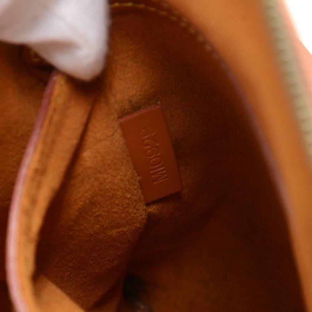 Louis Vuitton Alma Brown Kenyan Fawn Epi Leather Hand Bag 5