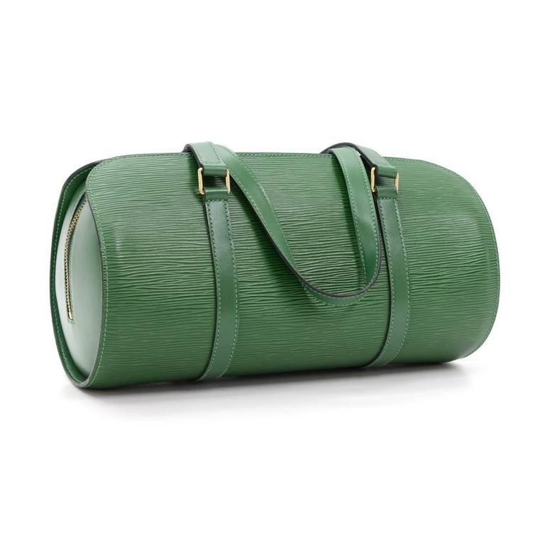 Louis Vuitton Vintage - Epi Soufflot Bag - Green - Leather and Epi
