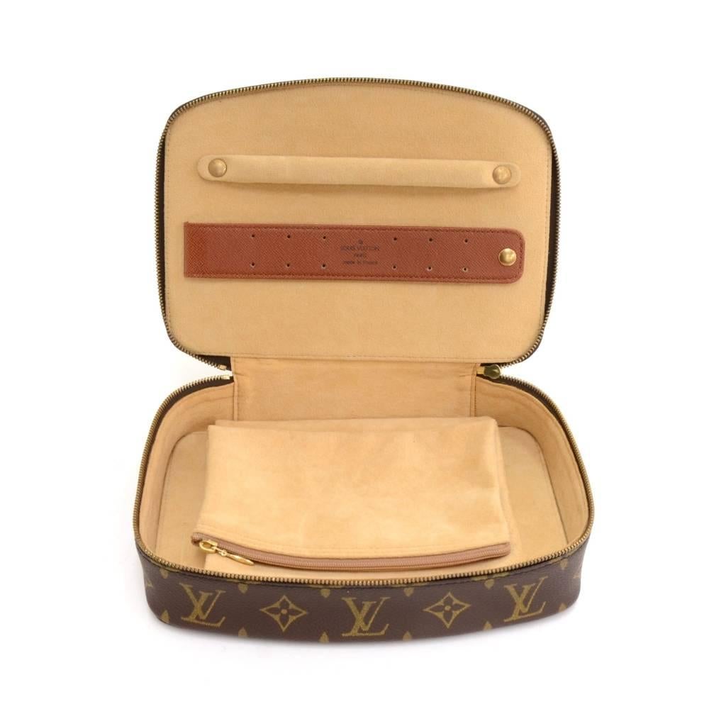 Vintage Louis Vuitton Poche Monte-Carlo PM Monogram Canvas Jewelry Case 5