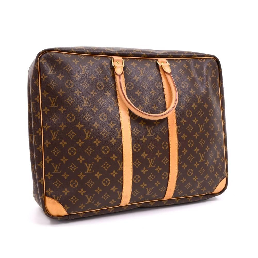 Black Louis Vuitton Sirius 55 Monogram Canvas Travel Bag