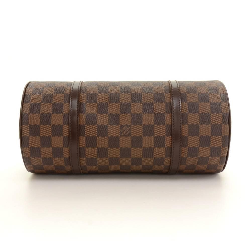 Louis Vuitton Papillon 30 Ebene Damier Canvas Hand Bag 1