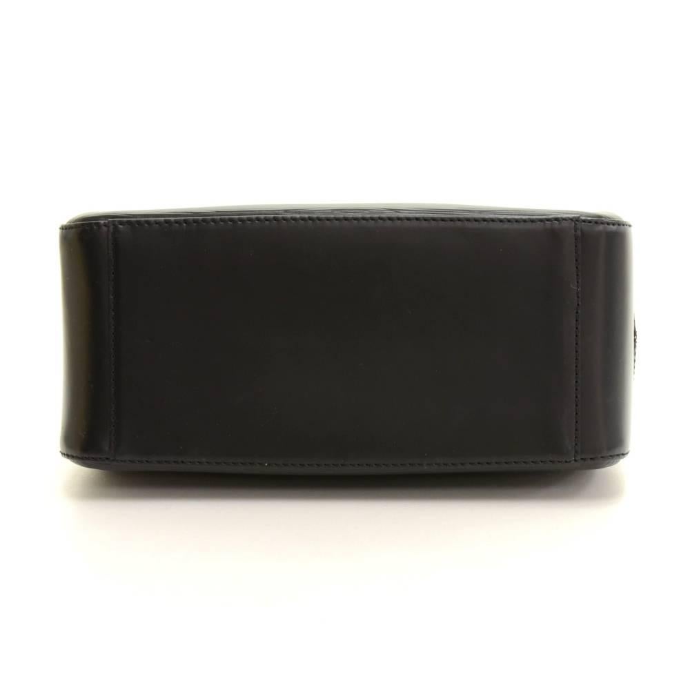 Louis Vuitton Sablon Black Epi Leather Hand Bag 2