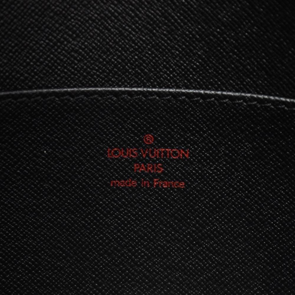 Louis Vuitton Pochette Homme Black Epi Leather Clutch Bag 1