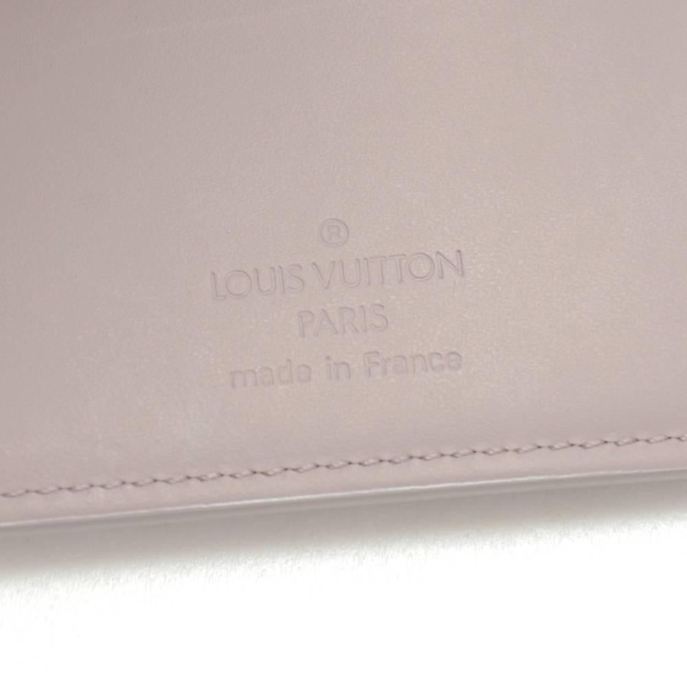 Louis Vuitton Portefeullie Elastique Lilac Epi Leather Trifold Wallet 2