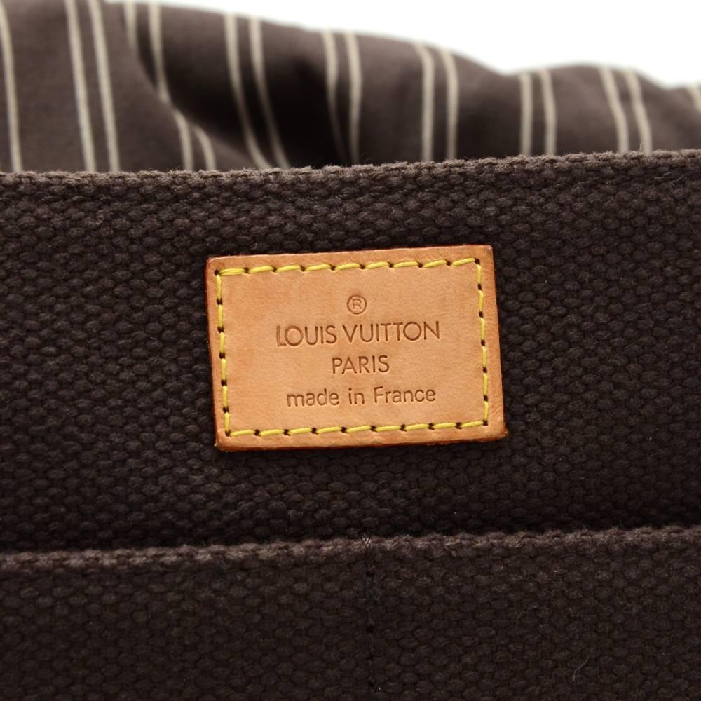 Louis Vuitton Besace PM LV Cup Chocolate Brown Antigua Canvas Shoulder Bag For Sale 1