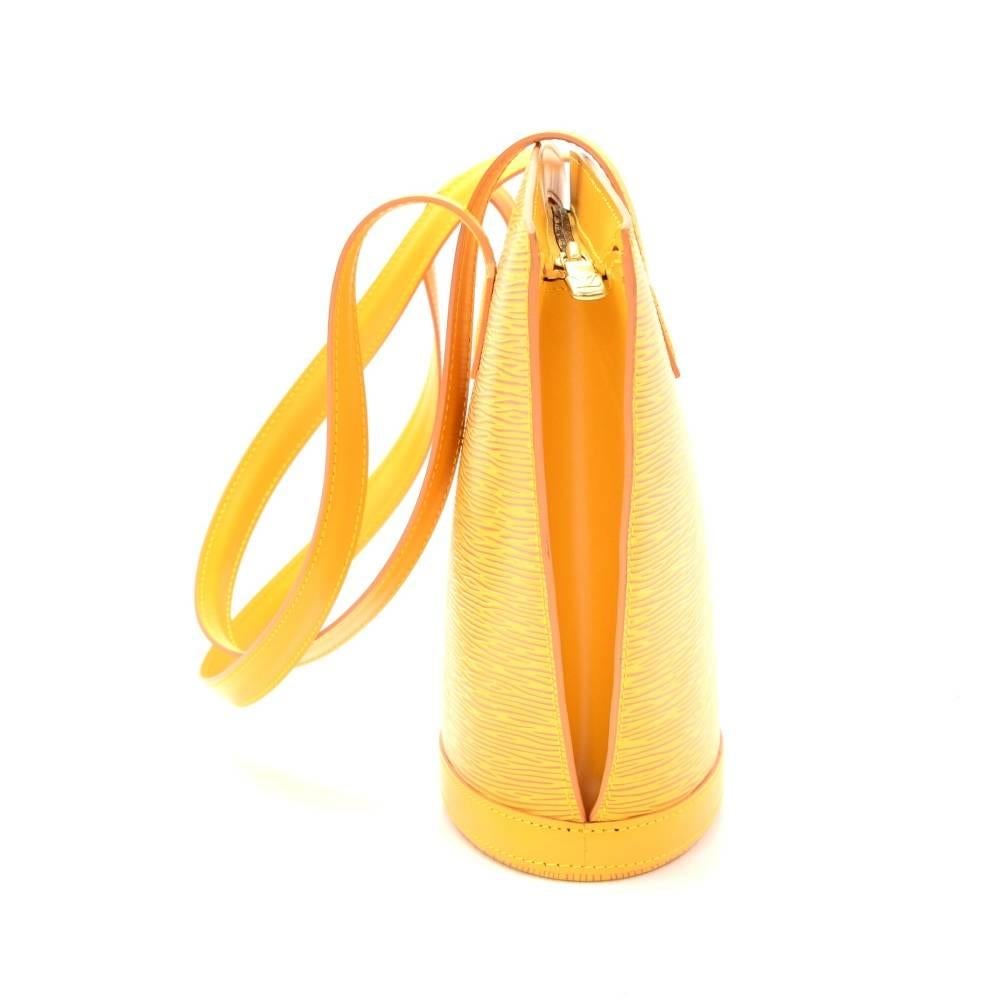 Louis Vuitton Saint Jacques PM Yellow Epi Leather Shoulder Bag 1