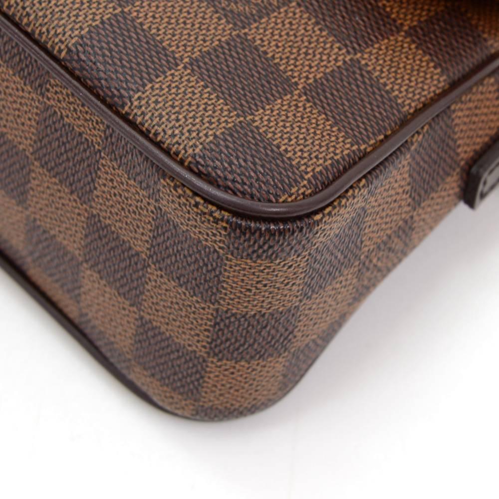 Louis Vuitton Recoleta Ebene Damier Canvas Hand Bag 1