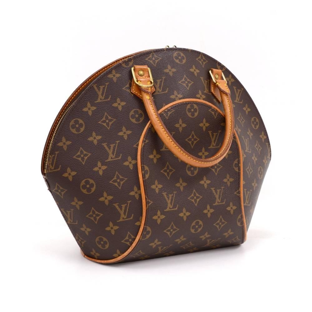 Brown Louis Vuitton Ellipse MM Monogram Canvas Hand Bag