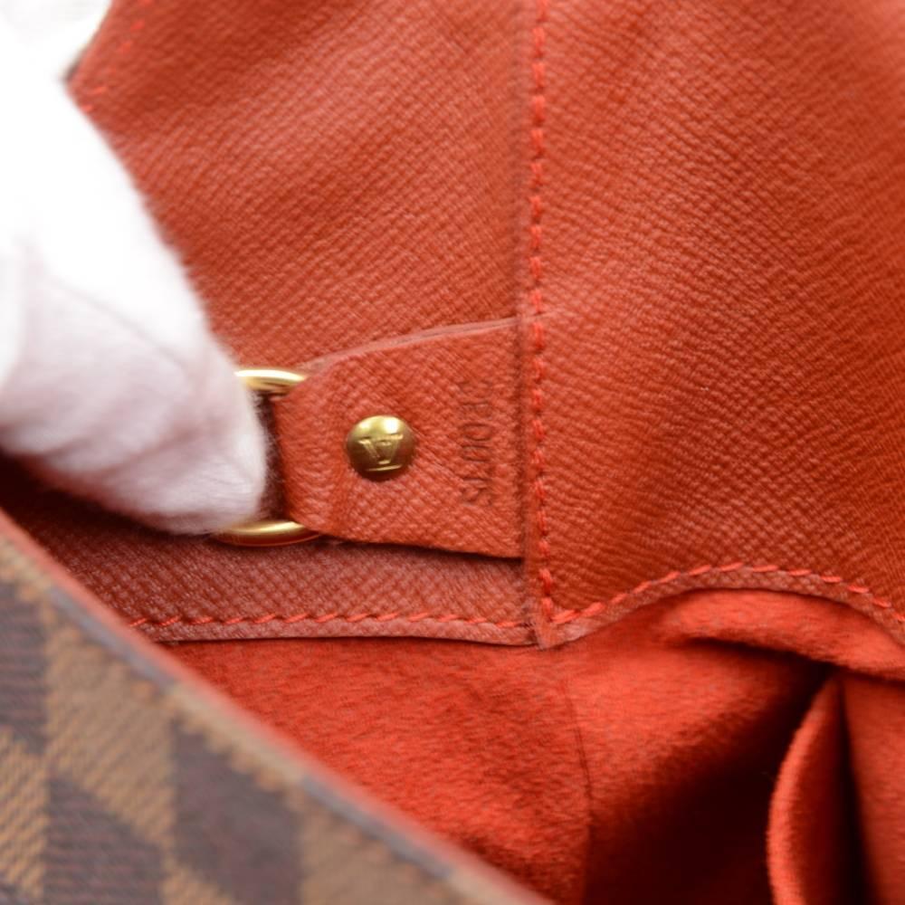 Louis Vuitton Musette Ebene Damier Canvas Large Shoulder Bag 4