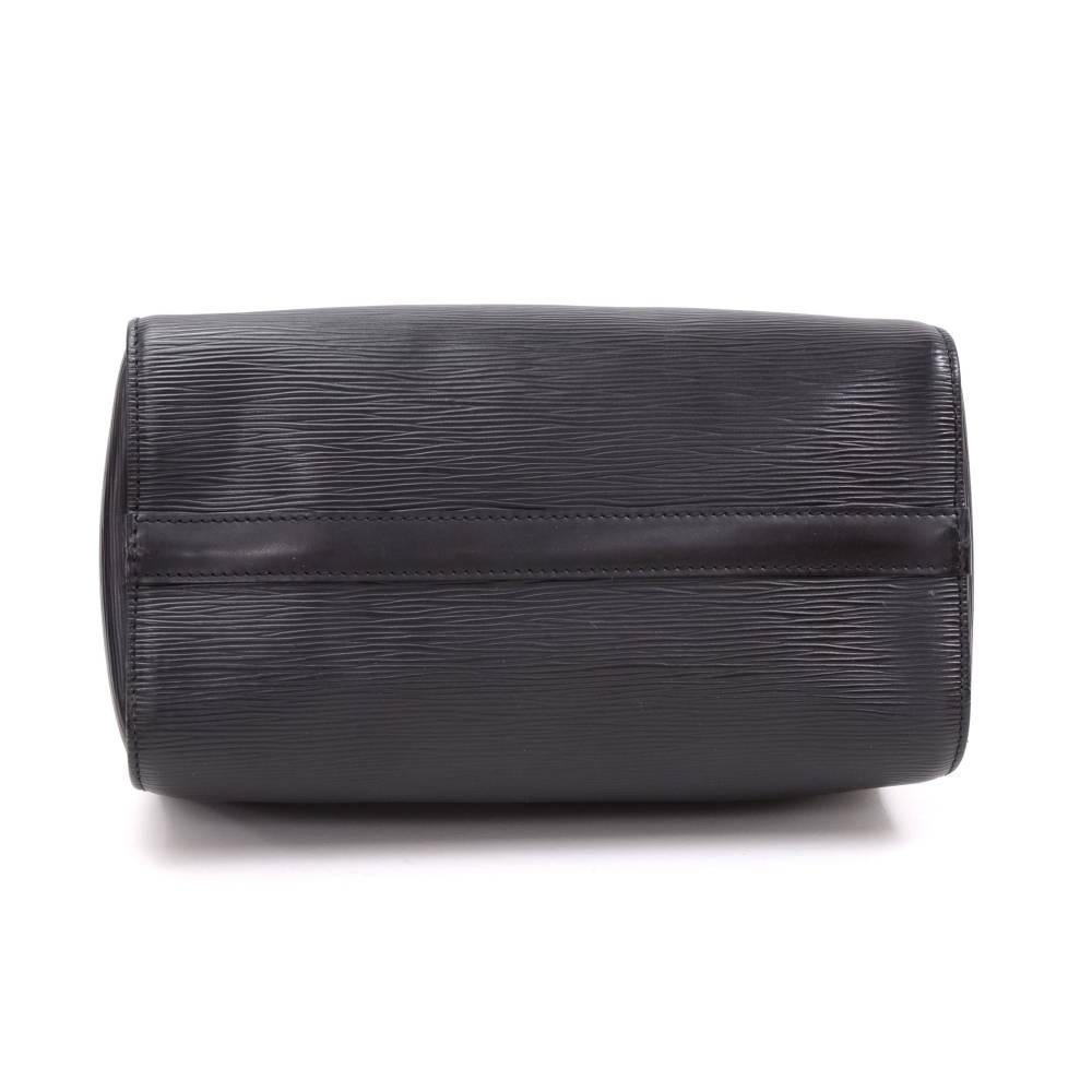Louis Vuitton Speedy 25 Black Epi Leather City Hand Bag 2