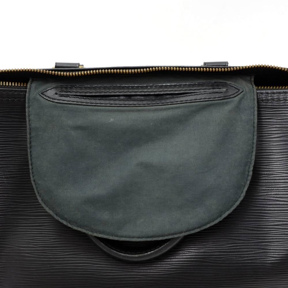Vintage Louis Vuitton Speedy 30 Black Epi Leather City Hand Bag 4