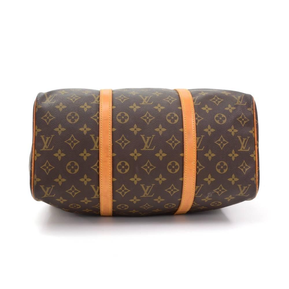 Vintage Louis Vuitton Sac Souple 35 Monogram Canvas Duffle Hand Bag 2