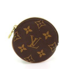 Louis Vuitton Porte Monnaie Round Monogram Canvas Coin Case