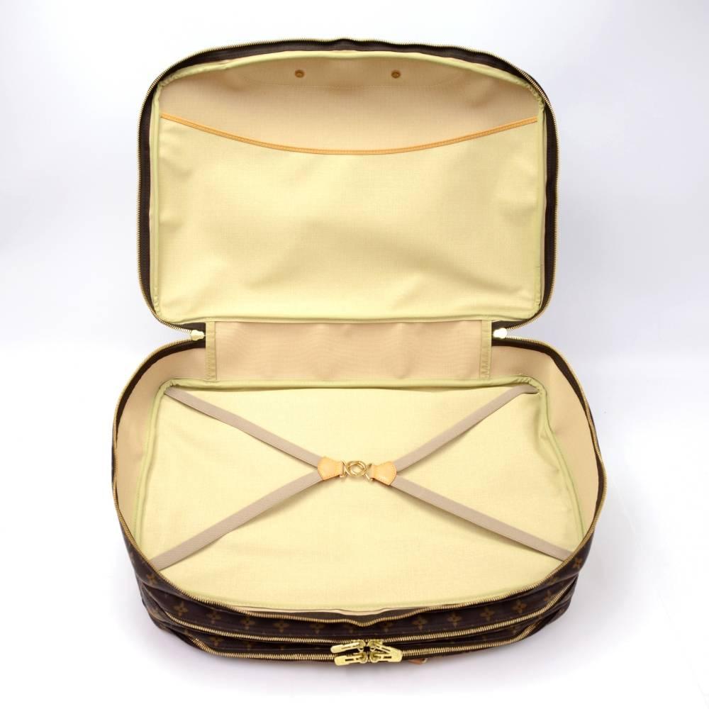 Louis Vuitton Alize 3 Poches Monogram Canvas Travel Bag + Strap 2