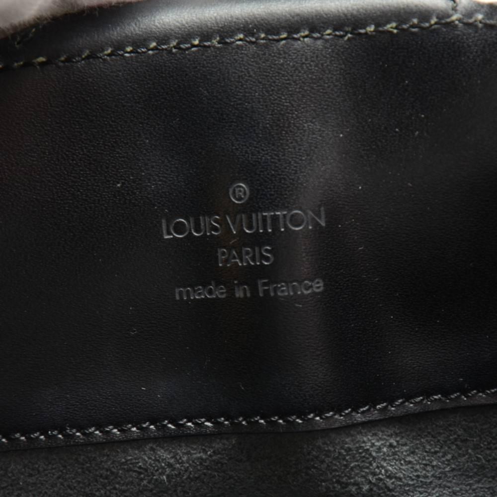 Louis Vuitton Reverie Black Epi Leather Shoulder Bag 3