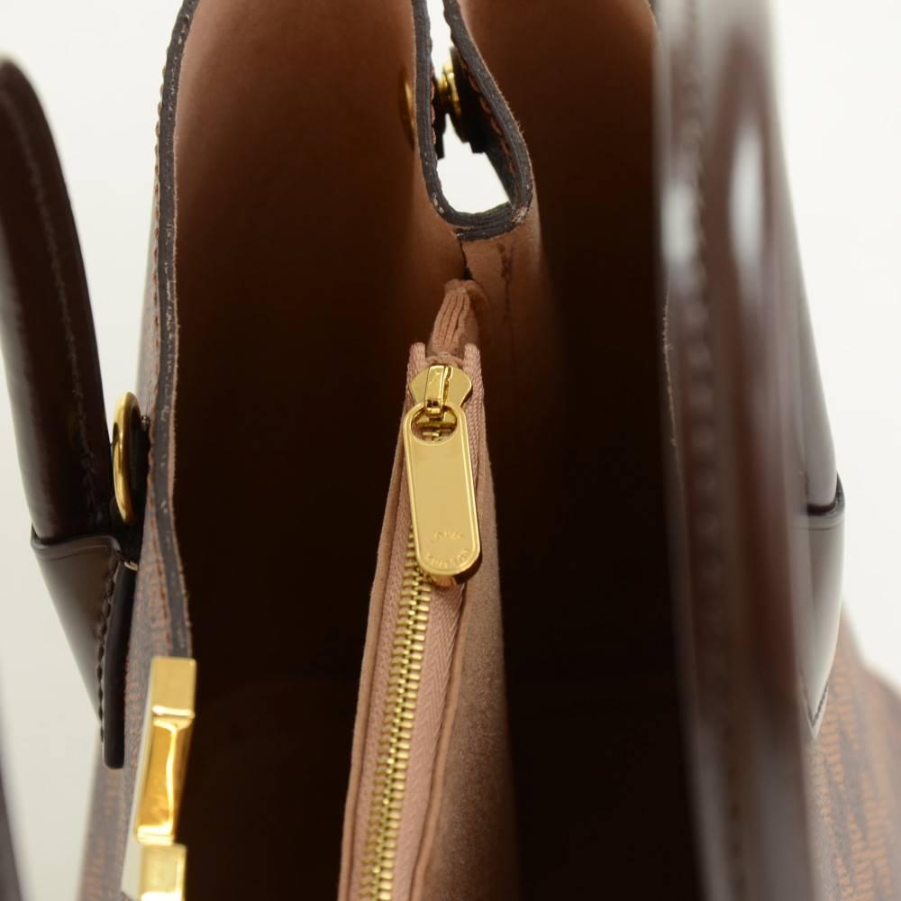 Louis Vuitton Kensington Ebene Damier Canvas 2 way Bag 2