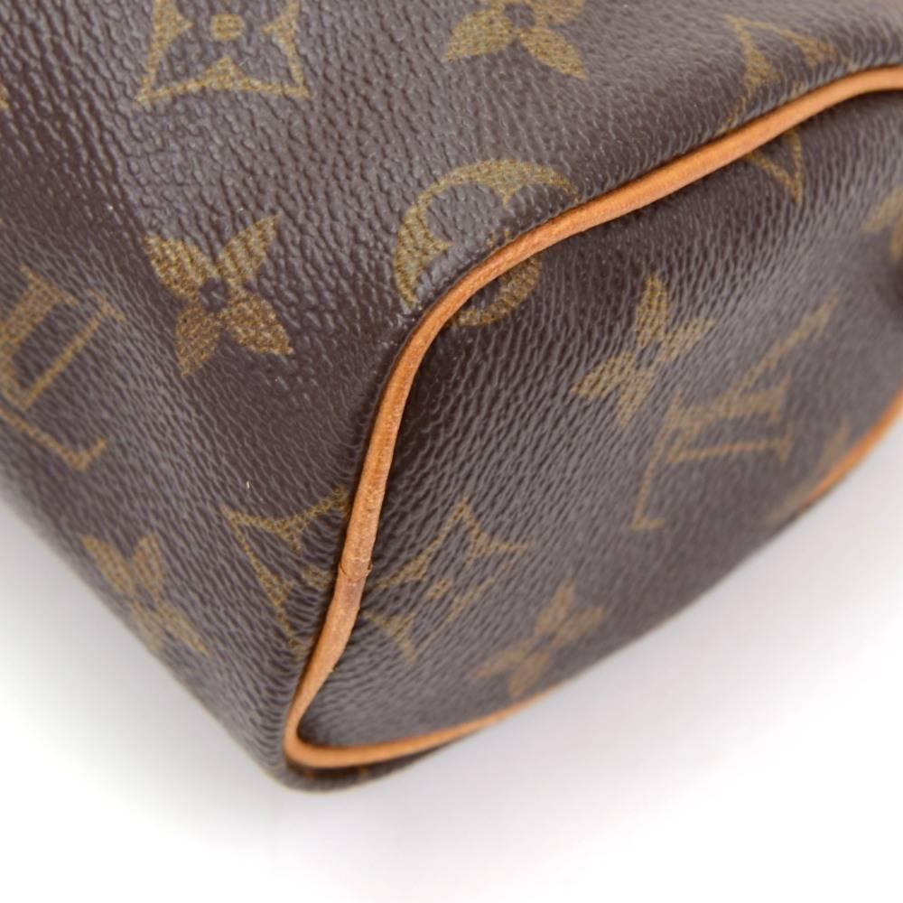 Vintage Louis Vuitton Mini Speedy Sac HL Monogram Canvas Hand Bag 1