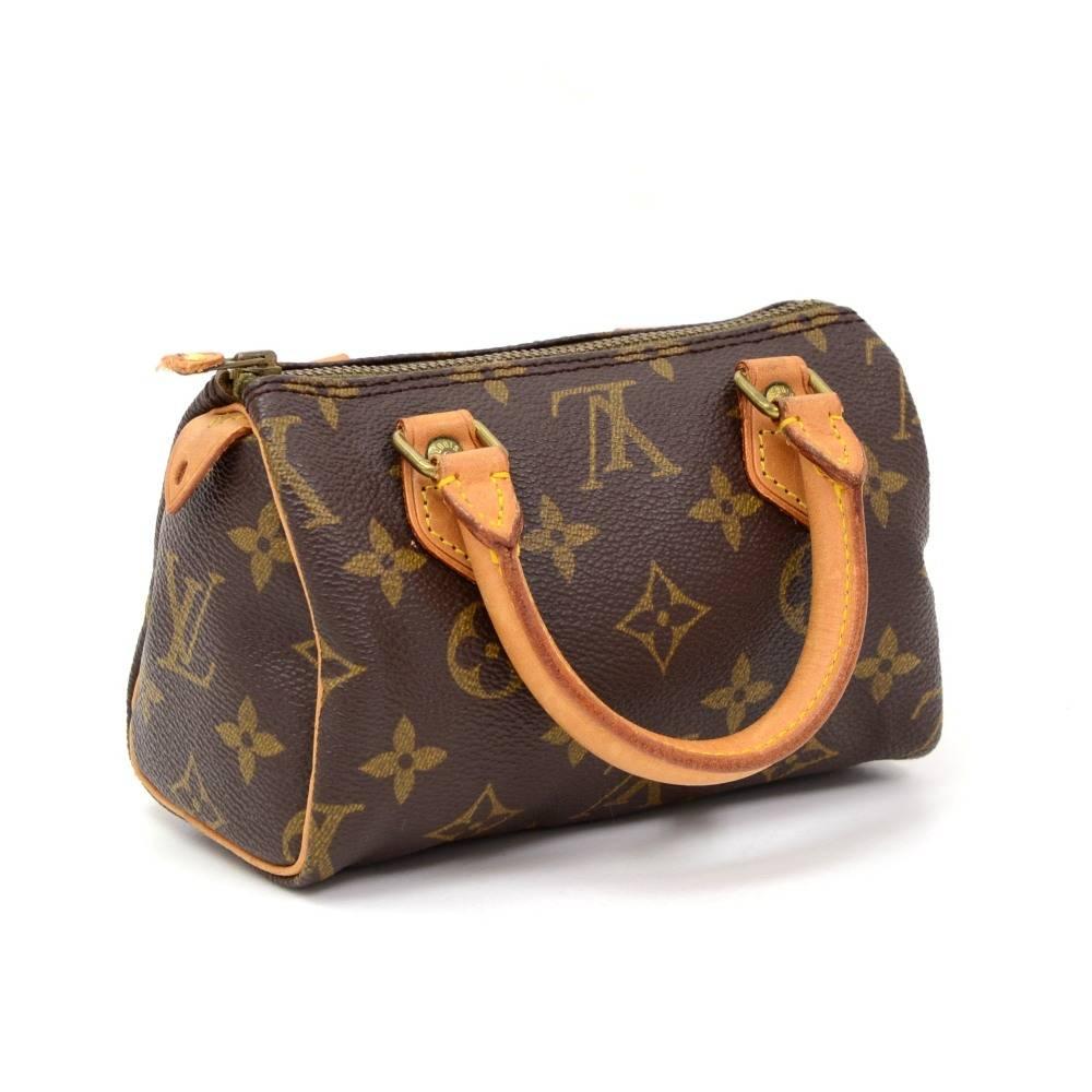 Black Louis Vuitton Mini Speedy Sac HL Monogram Canvas Hand Bag