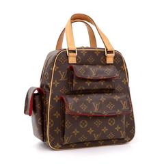 Louis Vuitton Excentri Cite Monogram Canvas Hand Bag