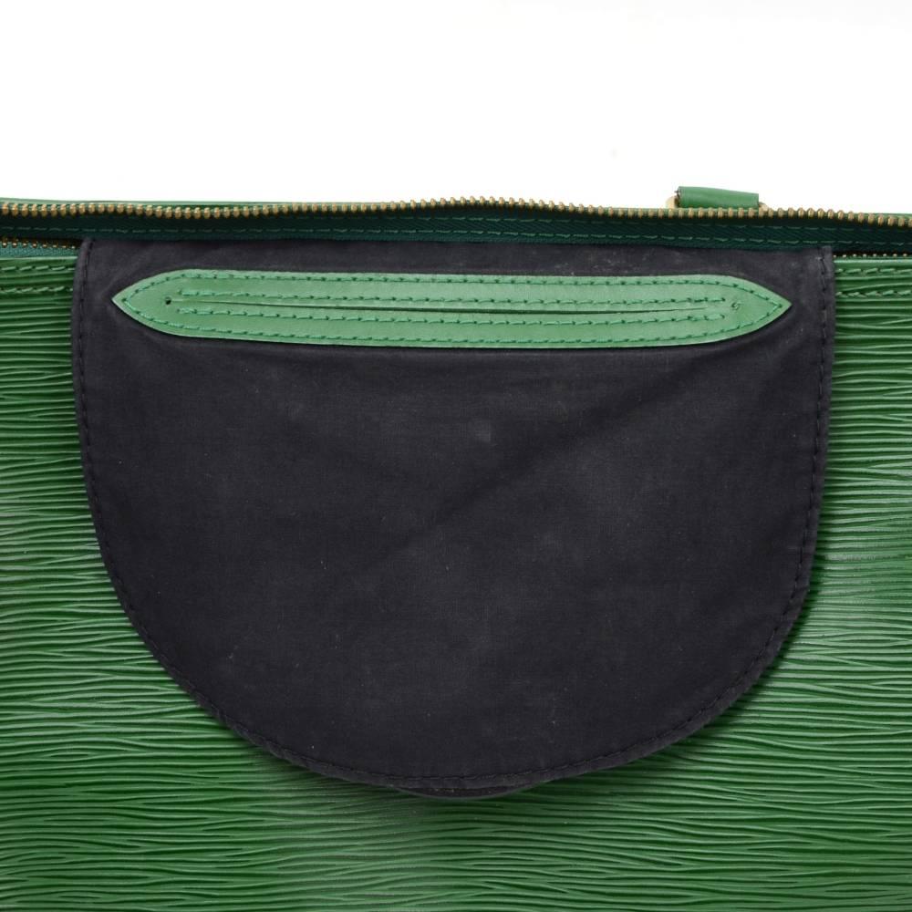 Vintage Louis Vuitton Speedy 30 Green Epi Leather City Hand Bag 1