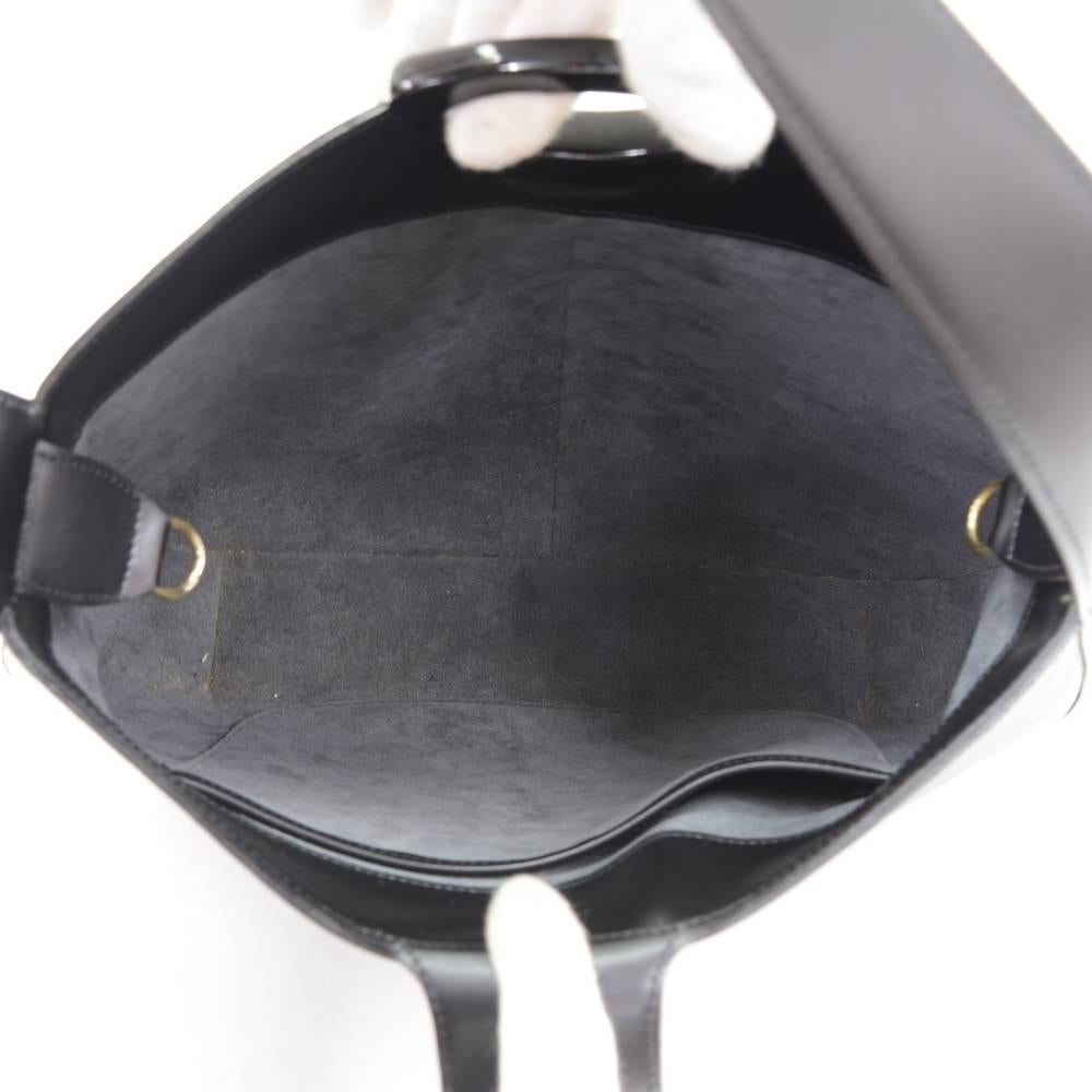 Louis Vuitton Reverie Black Epi Leather Shoulder Bag 6
