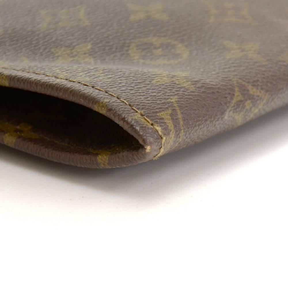 Louis Vuitton Poche Documents Monogram Canvas Clutch Bag 2