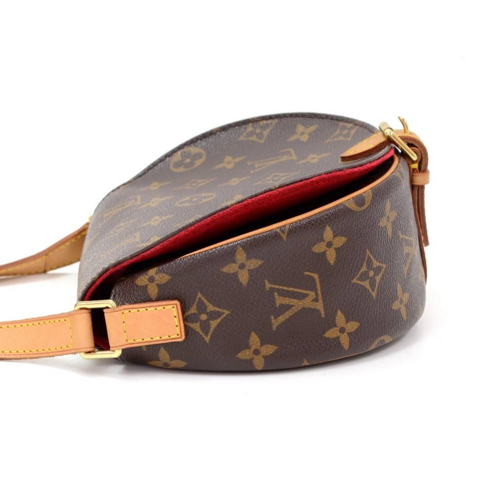Brown Louis Vuitton Tambourine Monogram Canvas Shoulder Bag