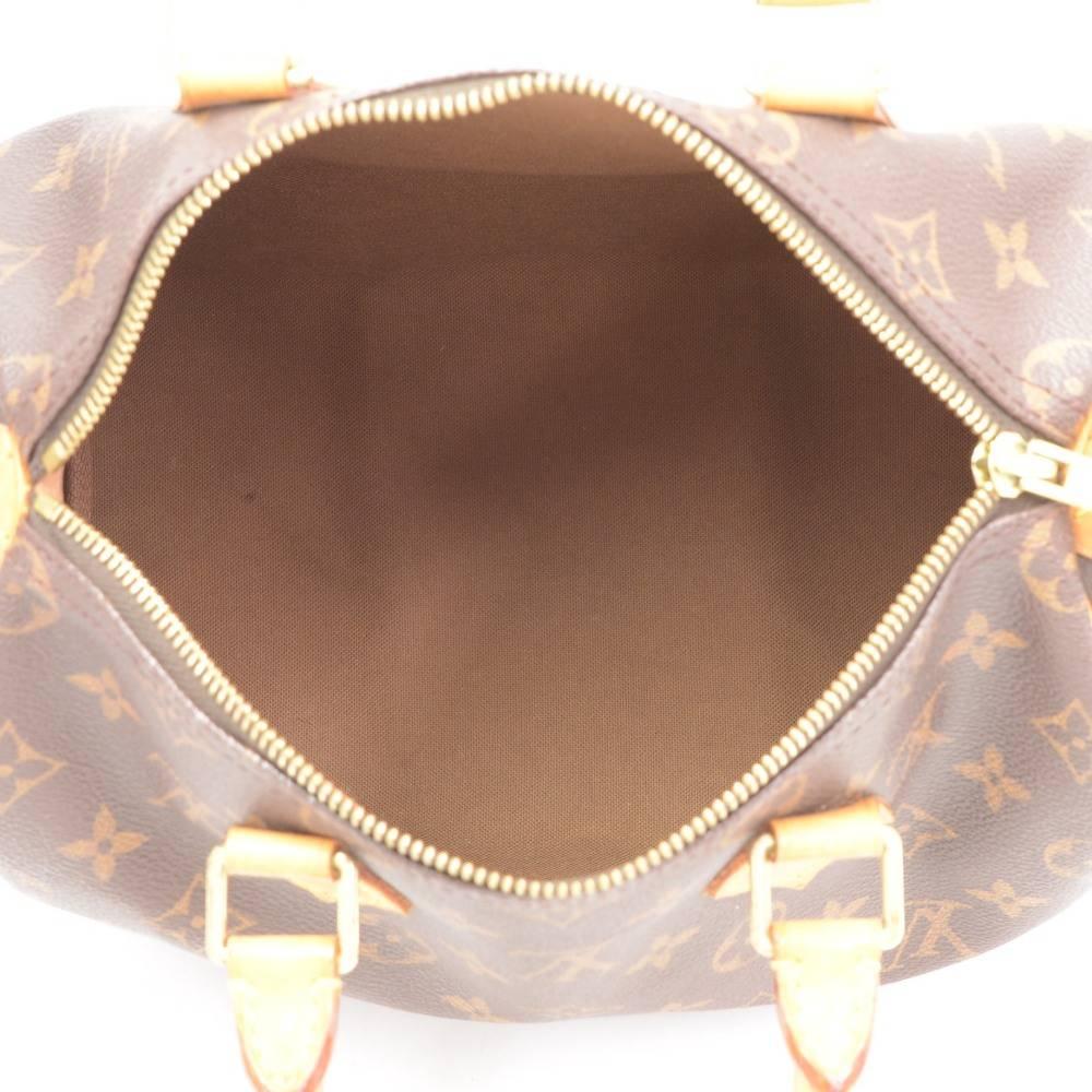 Louis Vuitton Speedy 25 Monogram Canvas City Hand Bag 5