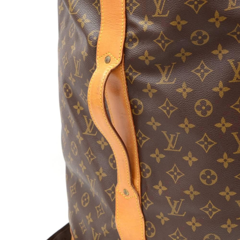Men's Vintage Louis Vuitton Sac Marine Monogram Canvas Duffle Travel Bag