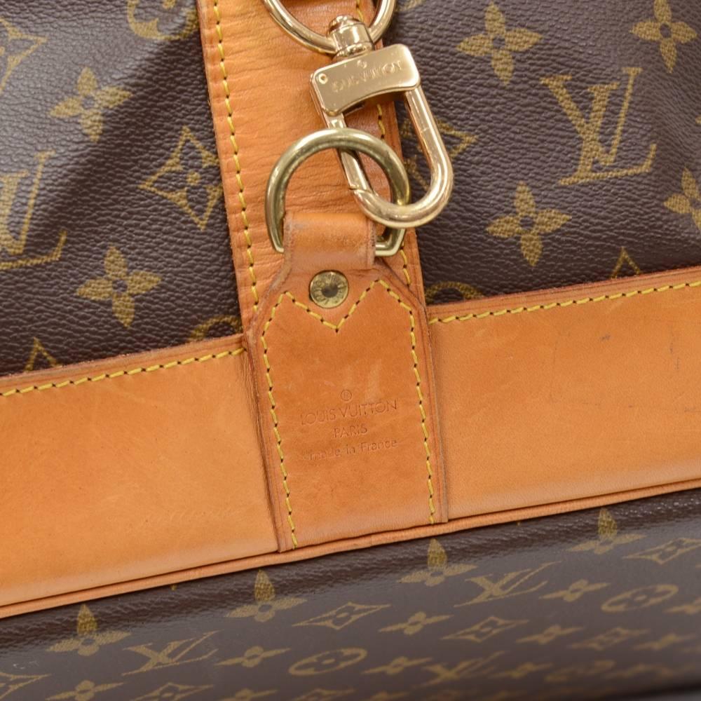 Vintage Louis Vuitton Sac Marine Monogram Canvas Duffle Travel Bag 2