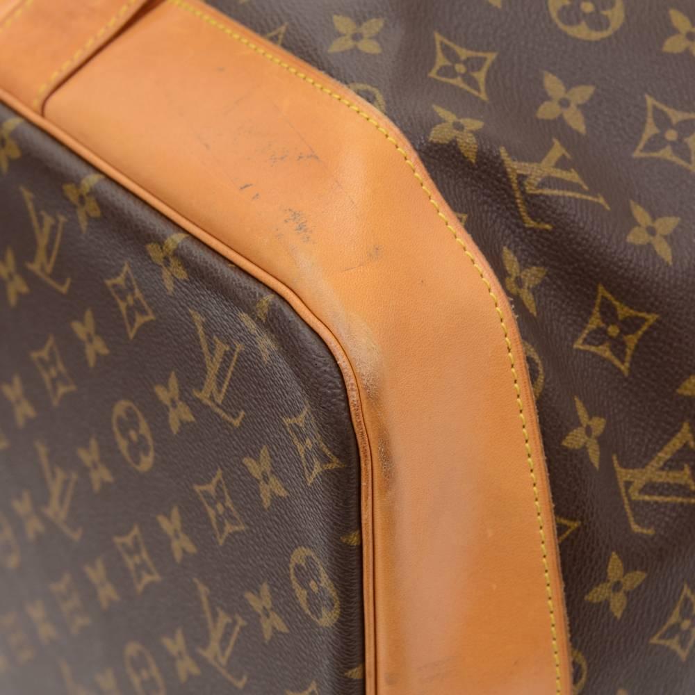 Vintage Louis Vuitton Sac Marine Monogram Canvas Duffle Travel Bag 1