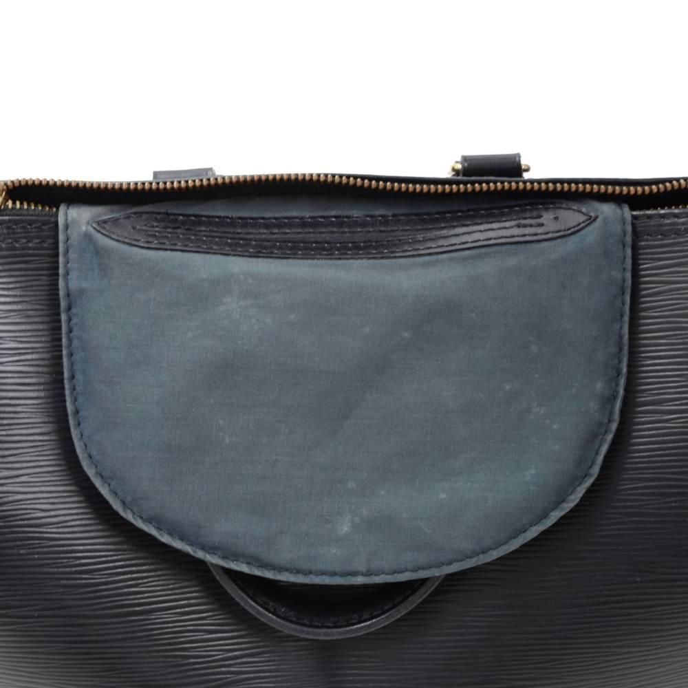 Vintage Louis Vuitton Speedy 30 Black Epi Leather City Hand Bag 4