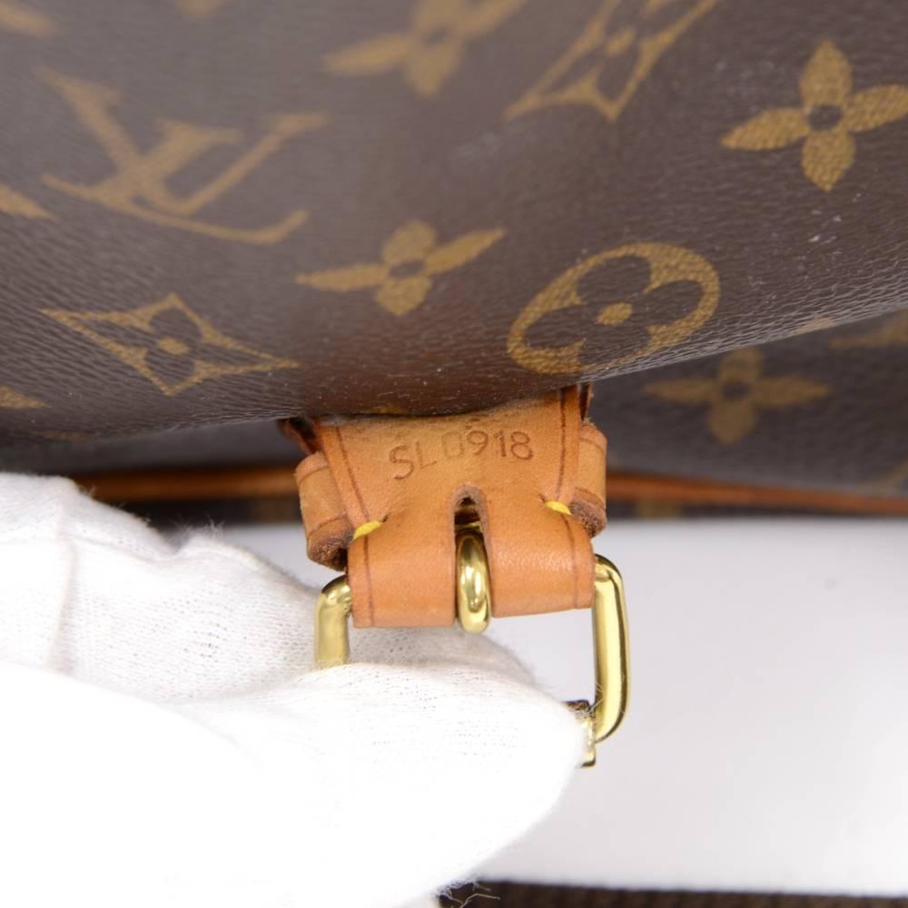 Louis Vuitton Sac Gibeciere GM Monogram Canvas Large Messenger Shoulder Bag 5