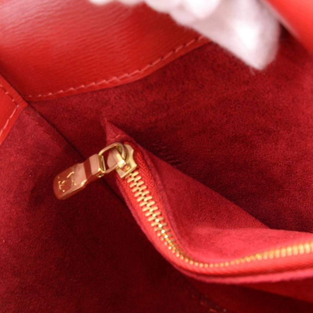 Louis Vuitton Byushi Red Epi Leather Shoulder Bag 3