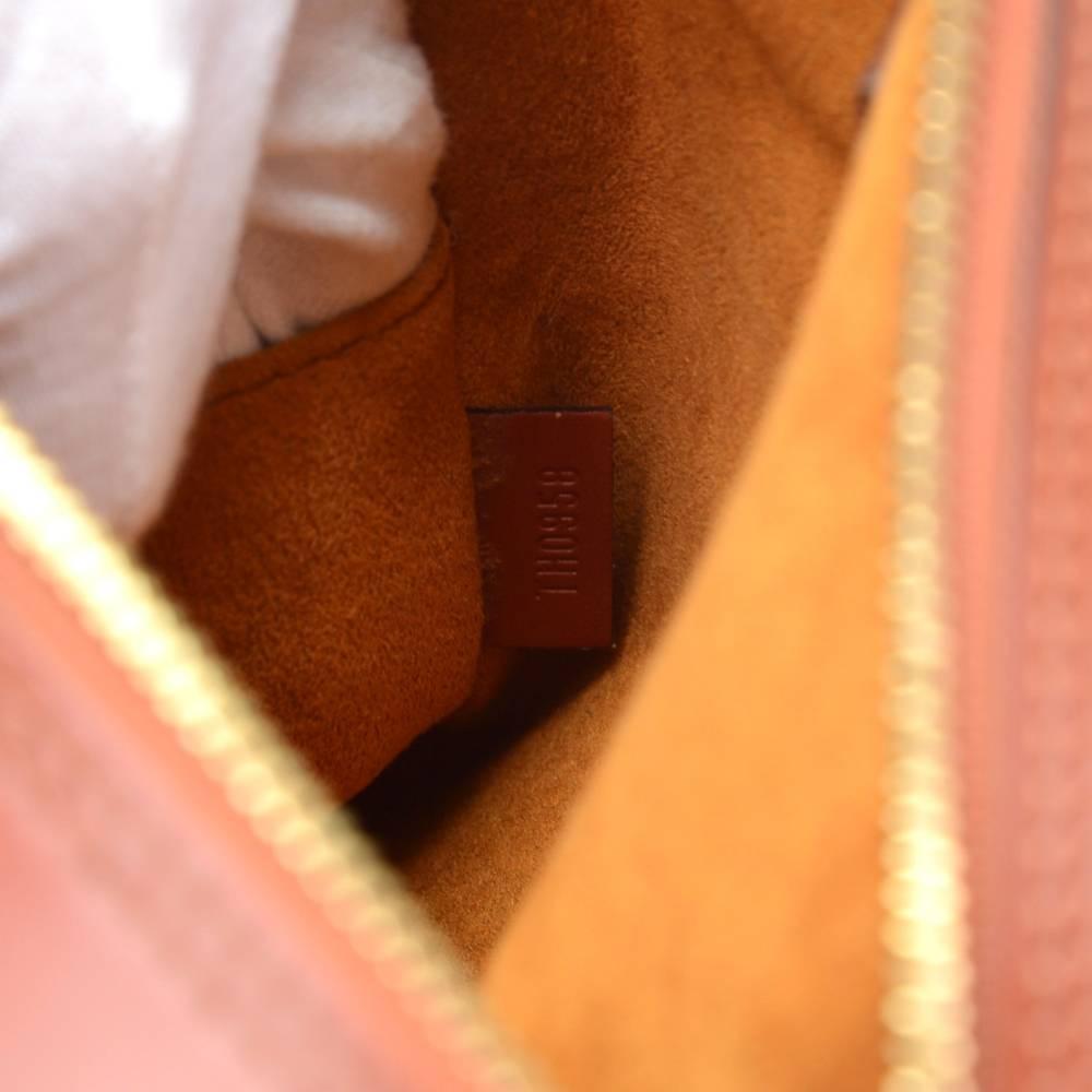 Louis Vuitton Sablon Brown Kenyan Fawn Epi Leather Hand Bag 5