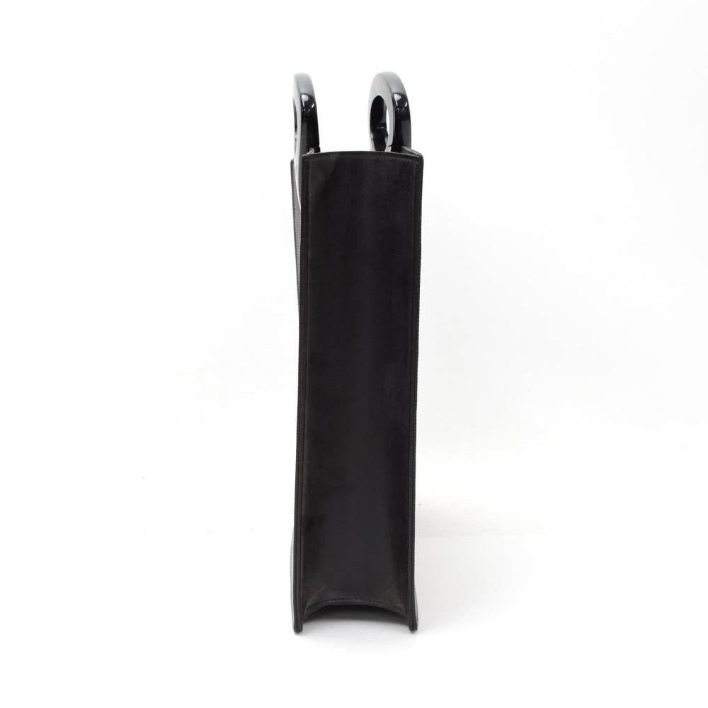 Women's Louis Vuitton Ombre Black Epi Leather Tote Handbag
