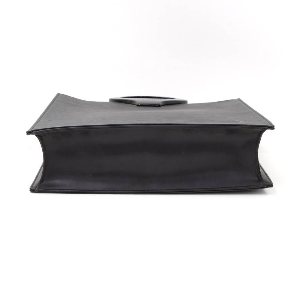 Louis Vuitton Ombre Black Epi Leather Tote Handbag 1