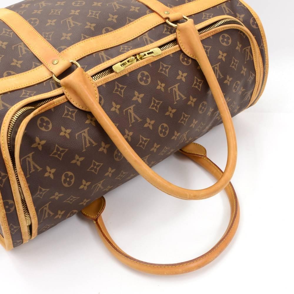 Women's or Men's Louis Vuitton Sac Chaussures 50 Monogram Canvas Pet Carry Bag